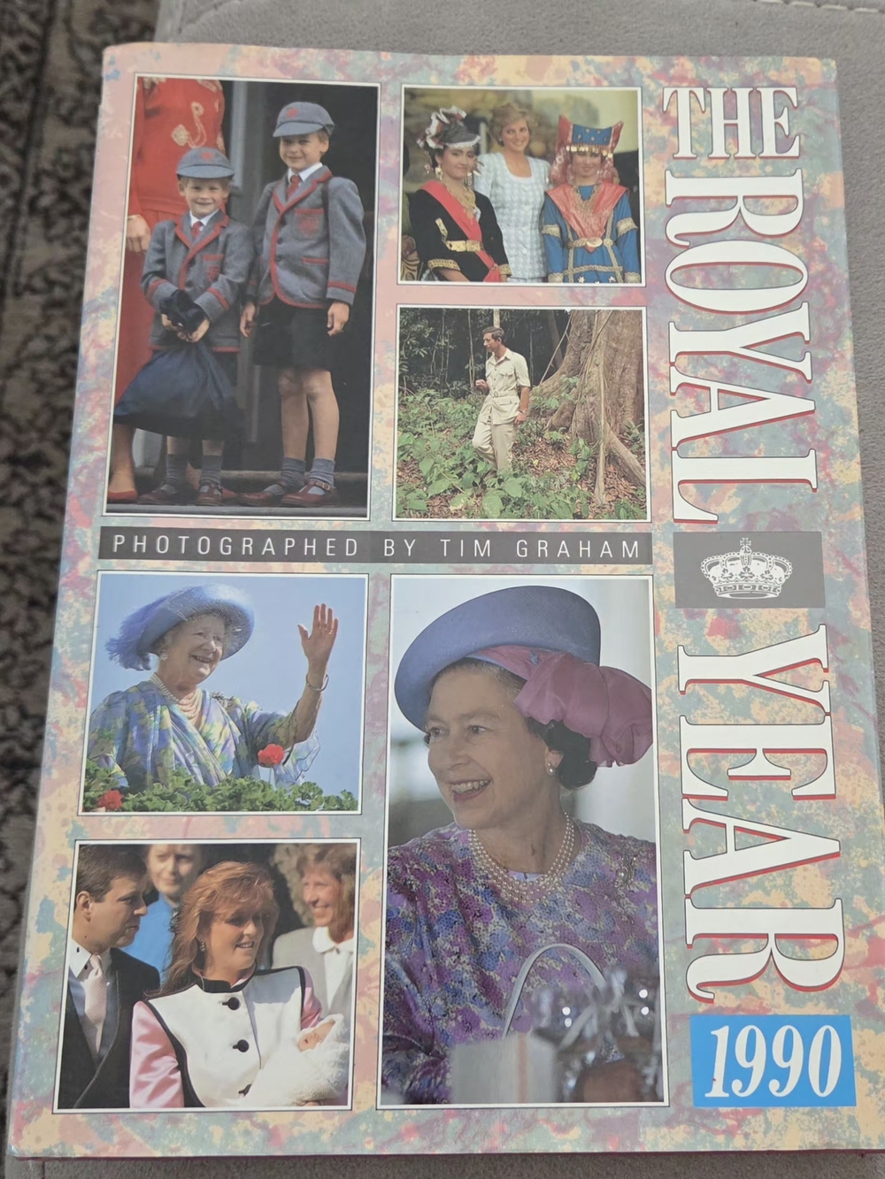 The Royal Year 1990 Tim Graham Hard Cover Book